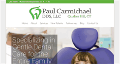 Desktop Screenshot of dentistcarmichael.com